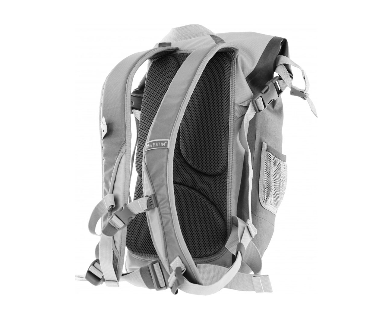 W6 Roll-Top Backpack Silver/Grey 40L